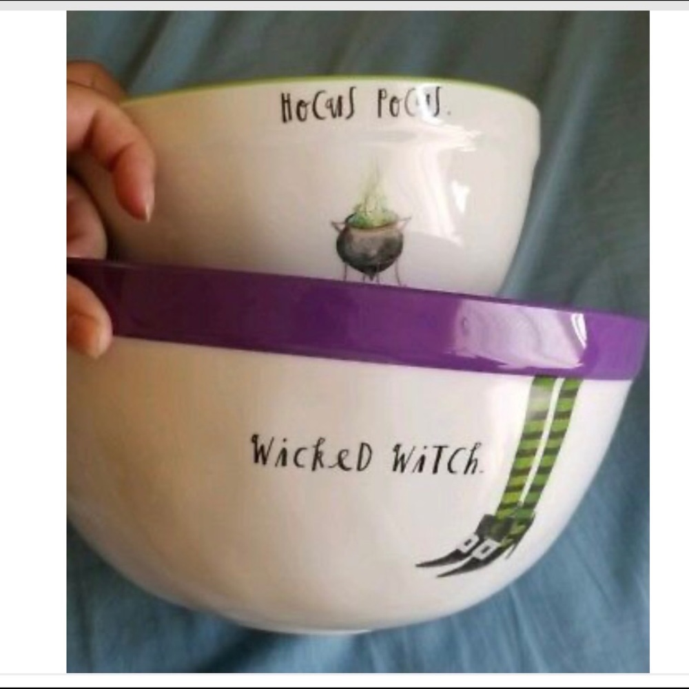 Rae Dunn hocus Pocus mixing plastic bowls